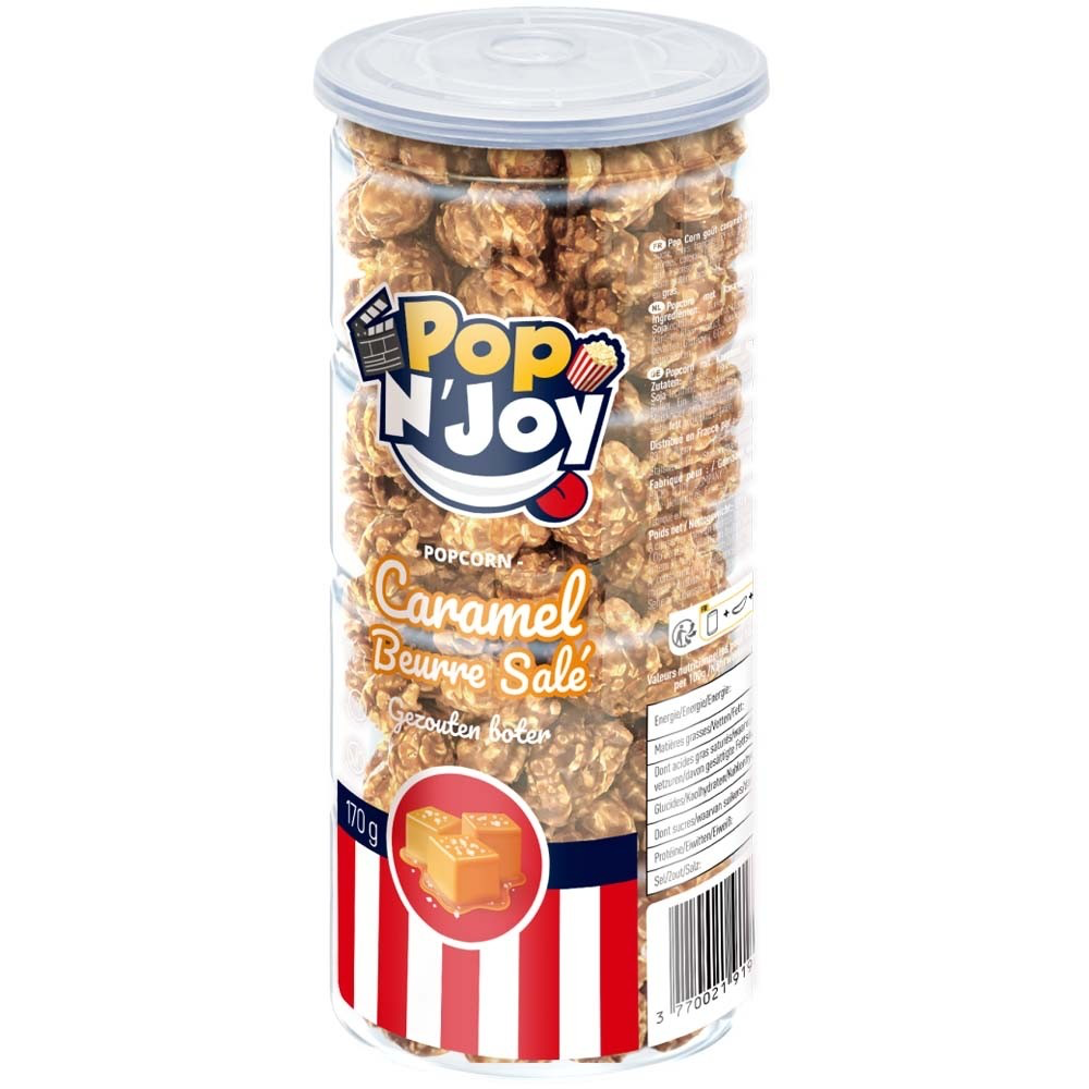Popcorn N'Joy Caramel au beurre salé 24/10/25