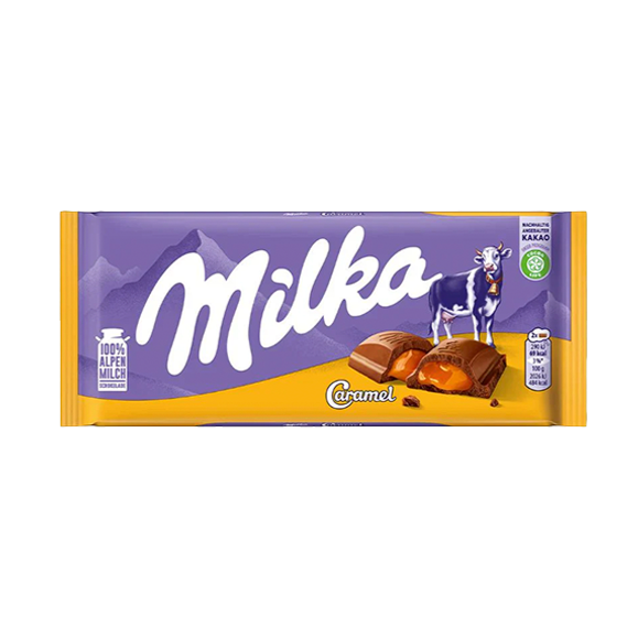 Tablette Milka Caramel 100g