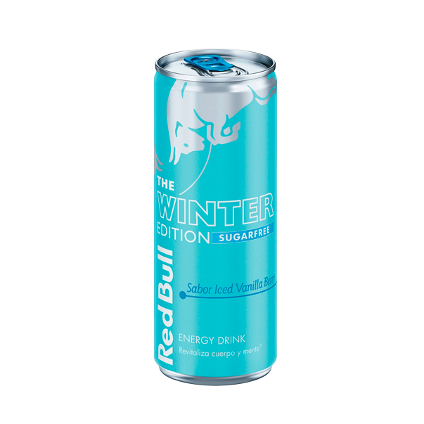 Red Bull Winter Edition Mûre Givrée & Vanille (sans sucre)