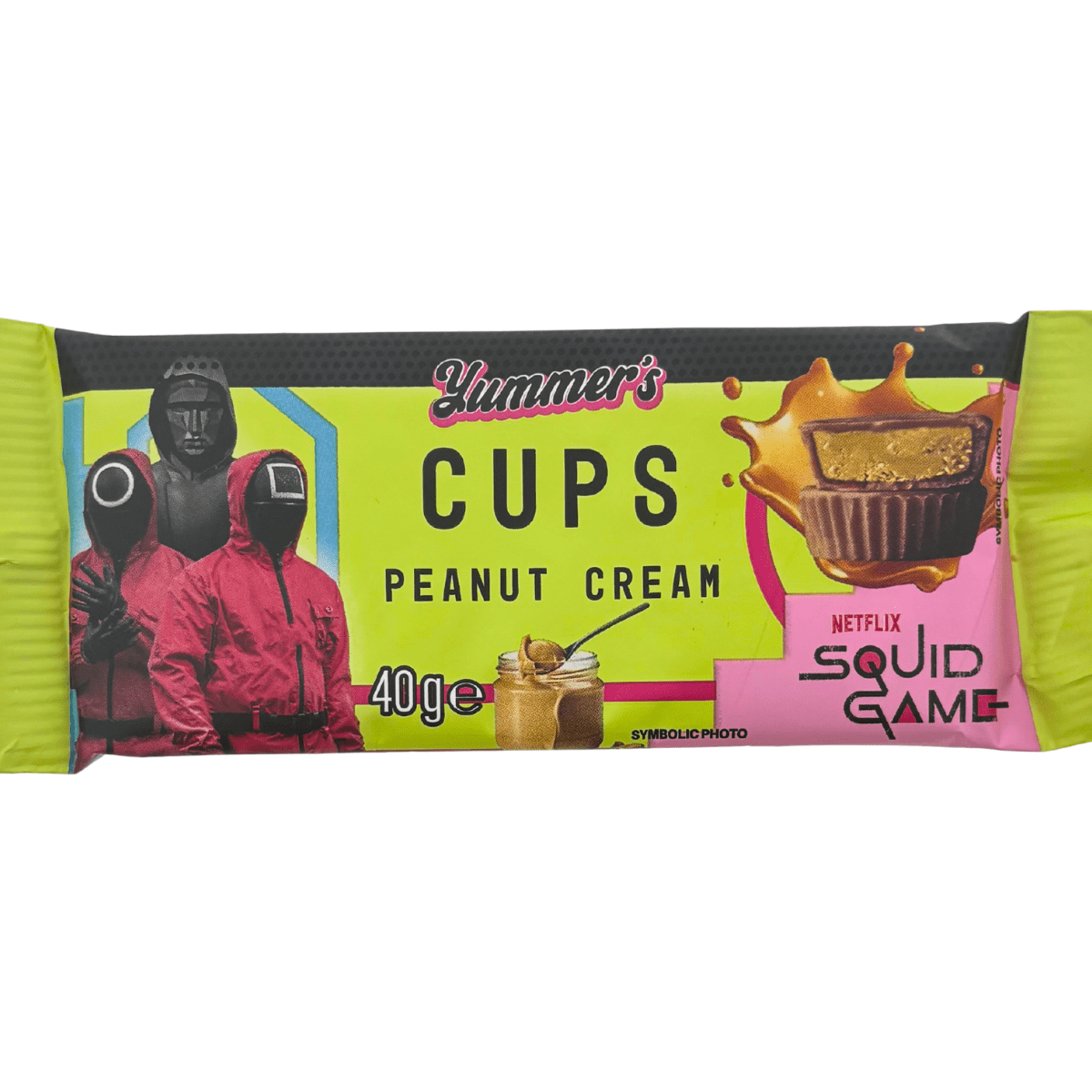 Yummer’s Squid Game Cups – Chocolat au Lait & Beurre de Cacahuète 40g