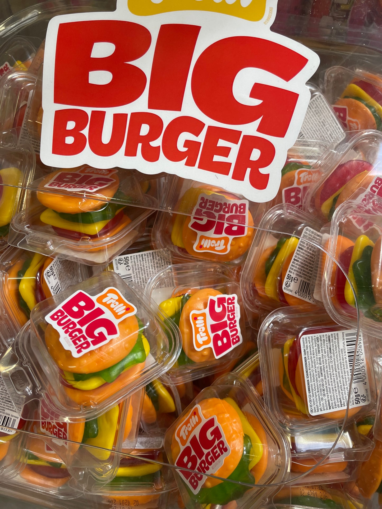 Trolli Big Burger x5 « le grand de 5cm » 10/01/2026