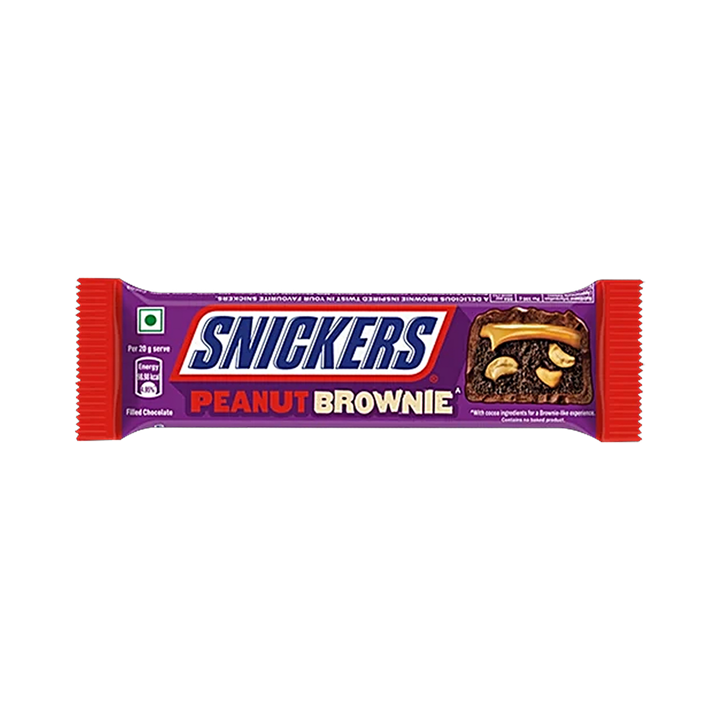 Snickers Brownie aux cacahouètes (india)