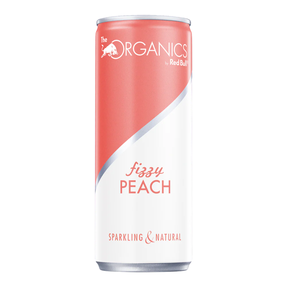 Red Bull Organics Fizzy Peach