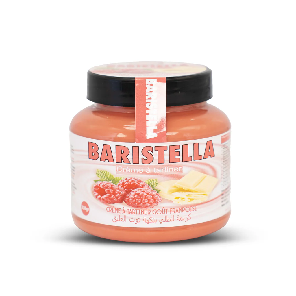 Baristella Framboise chocolat blanc crème à tartiner