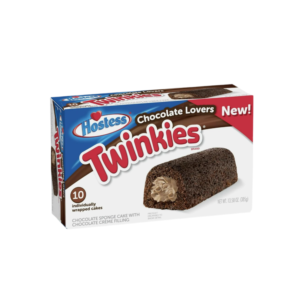 Hostess Twinkies chocolate lovers USA (Boîte de 10)