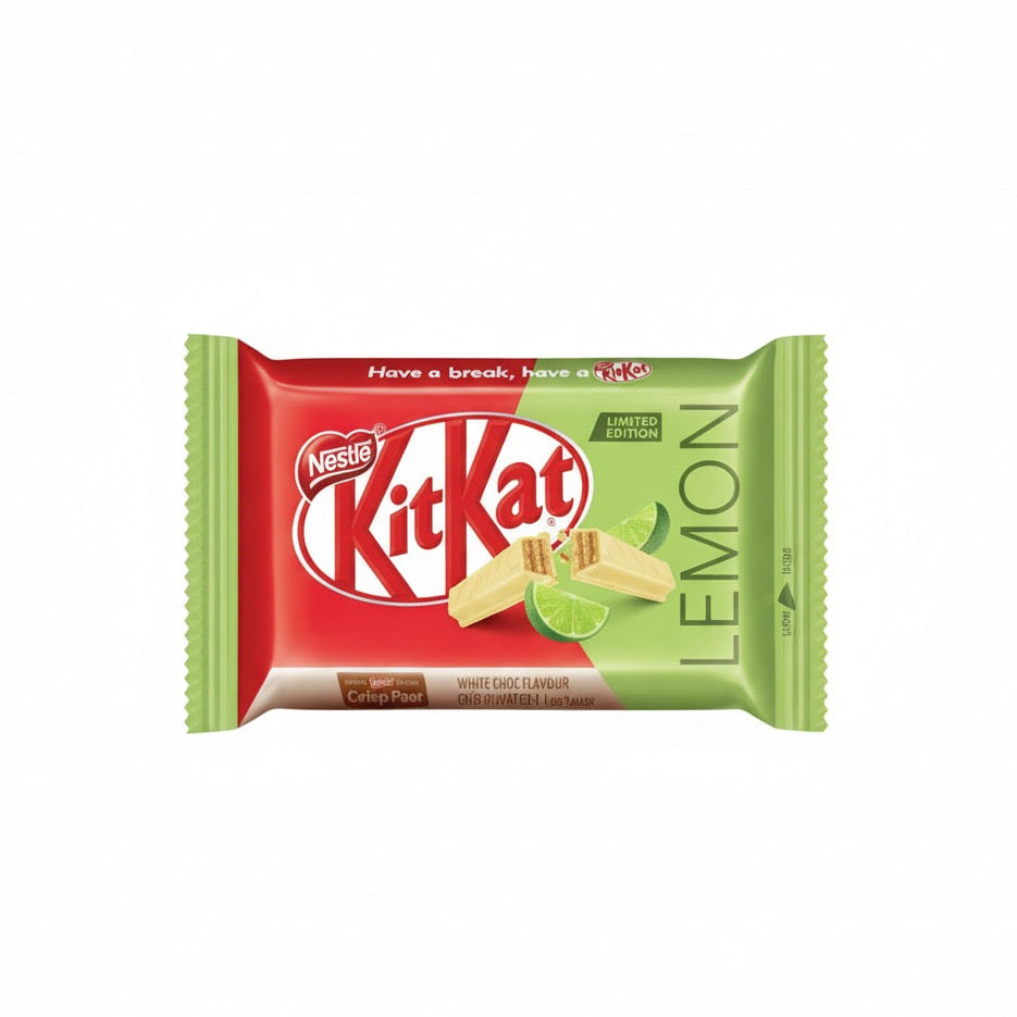 Kit Kat Lemon - Édition Limitée Chocolat Blanc et Citron Vert