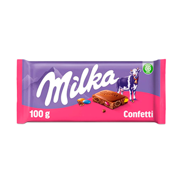 Tablette Milka Confetti 23/12/25