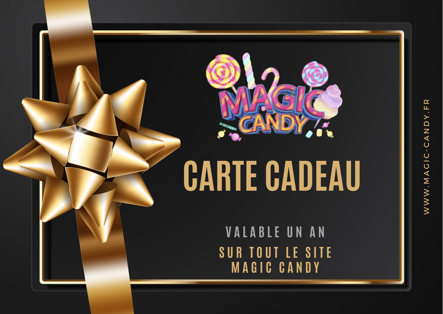 Carte Cadeau Magic candy
