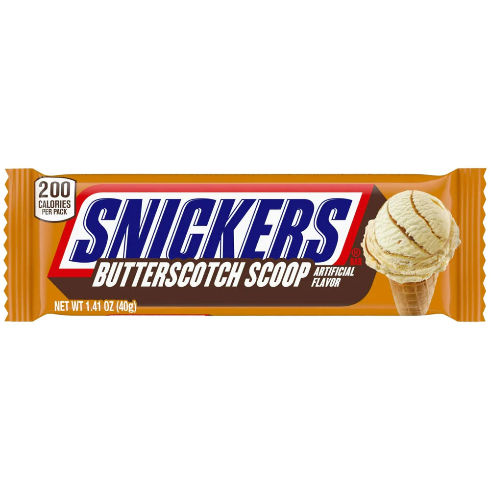 Snickers Butterscotch Scoop « produit rare » 11/2025