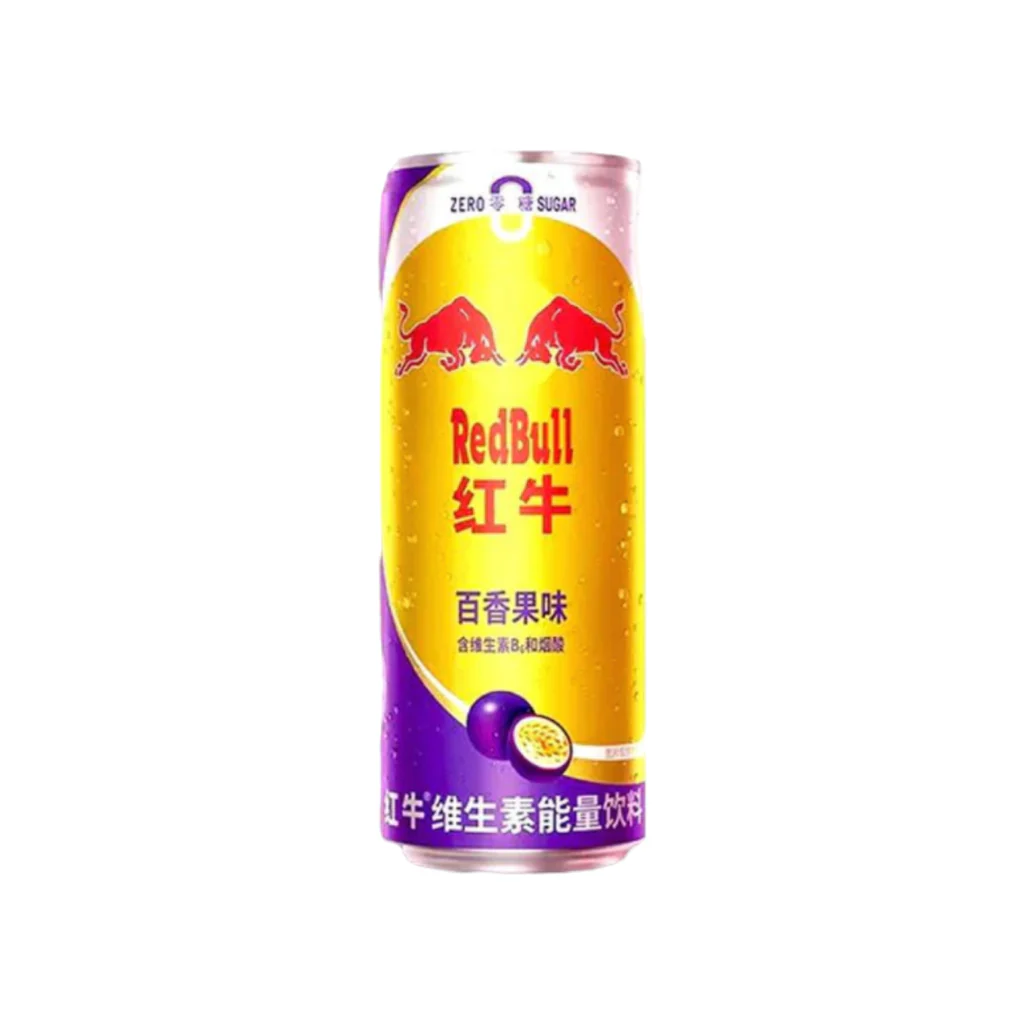 Red Bull Passion Fruit Zero Sugar (China) 325ml