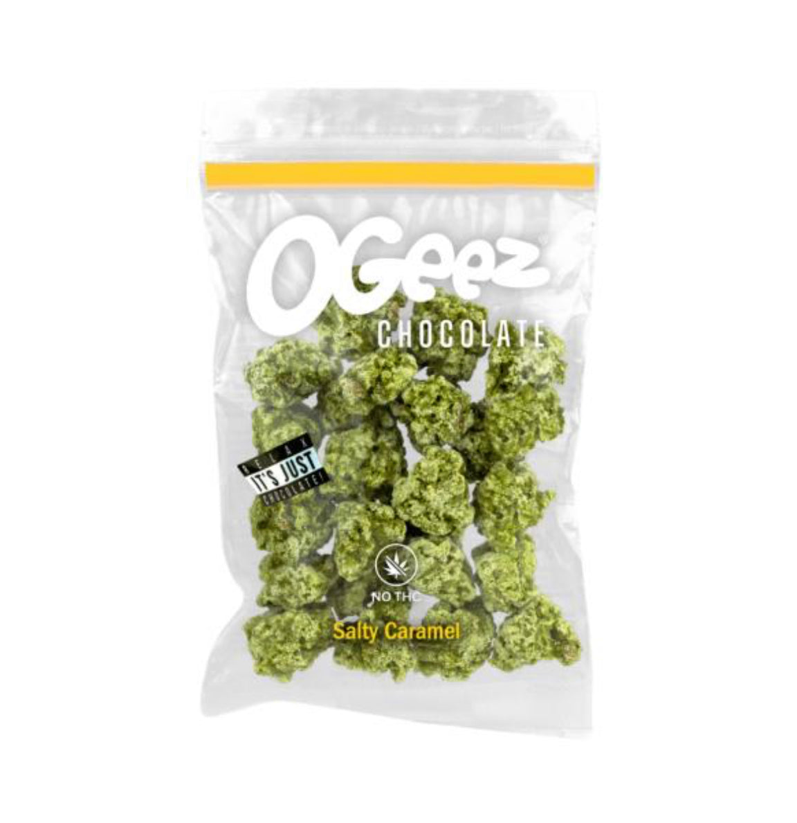 Ogeez chocolat Krispy Karamel 35g (chocolat aux herbes) 02/2025