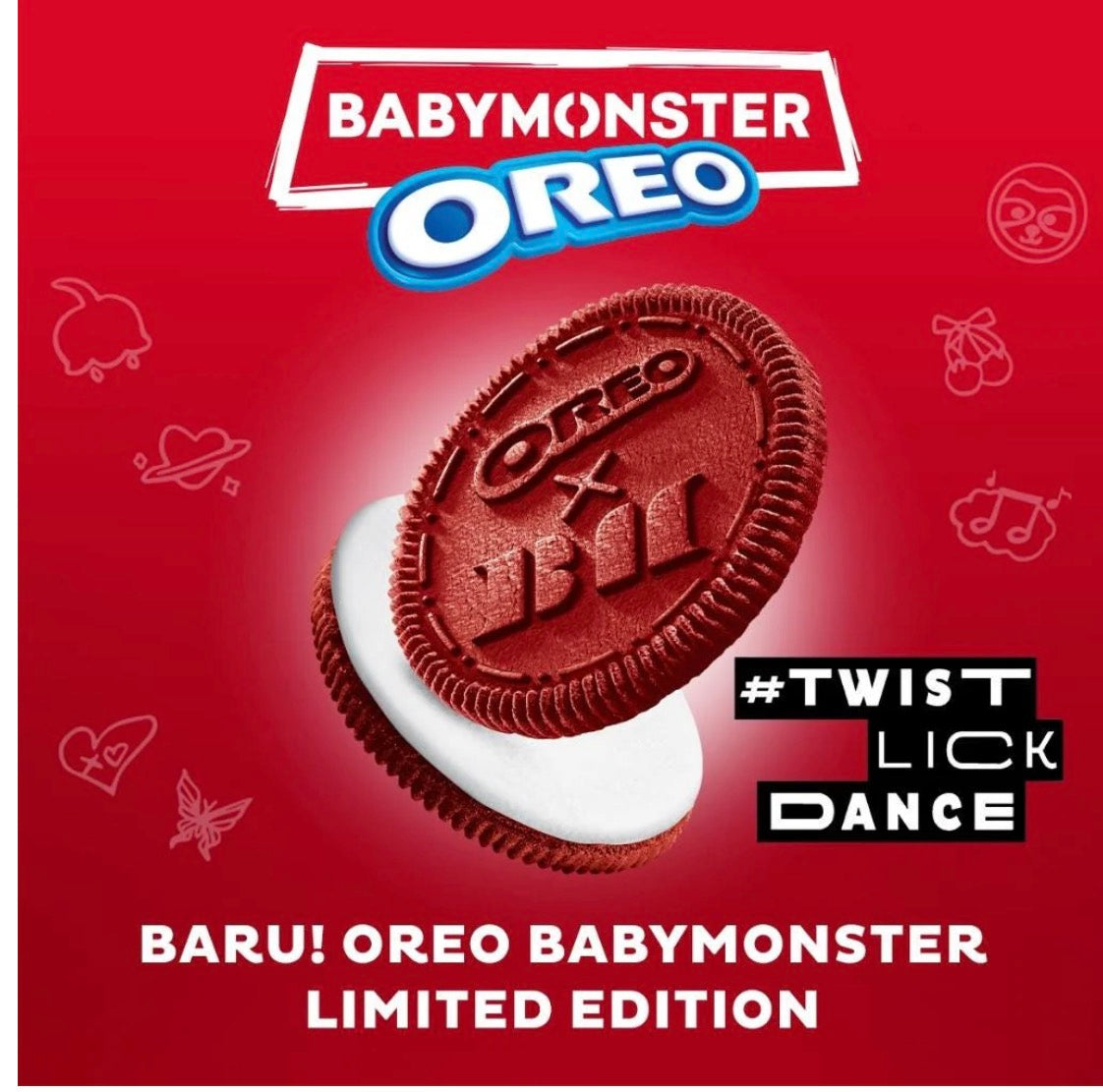 Oreo BABYMONSTER Marshmallow Crème Édition Limitée