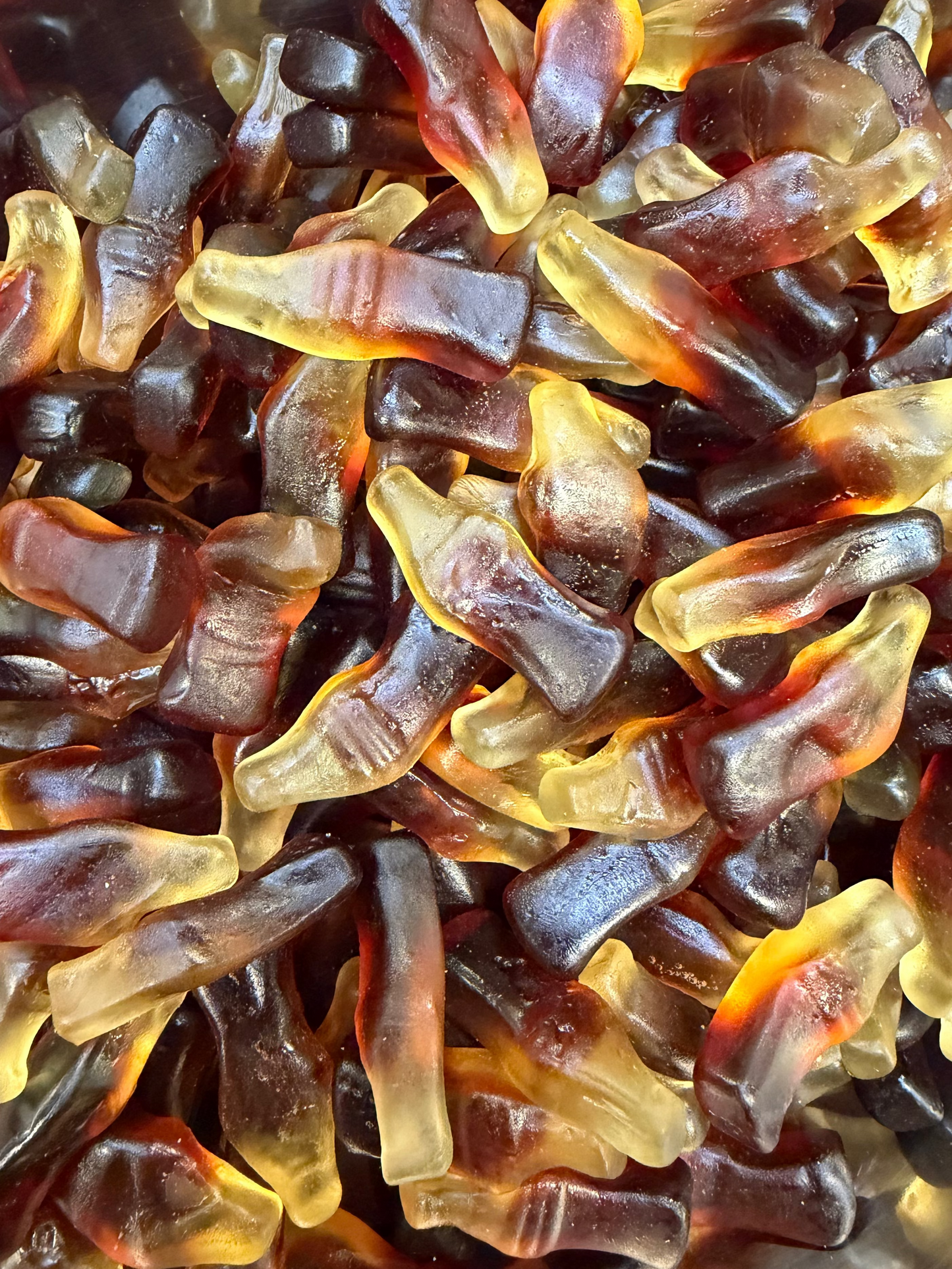 Bouteilles cola lisses 100g