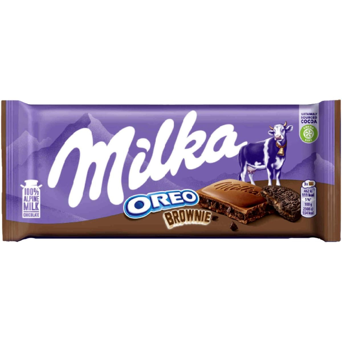 Tablette Milka Oreo Brownie 11/02/26