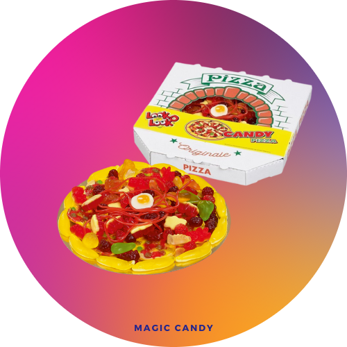 Pizza XXL bonbons (fin janvier 2024) – Magic Candy