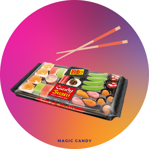 Plateau de sushi en bonbon – Magic Candy