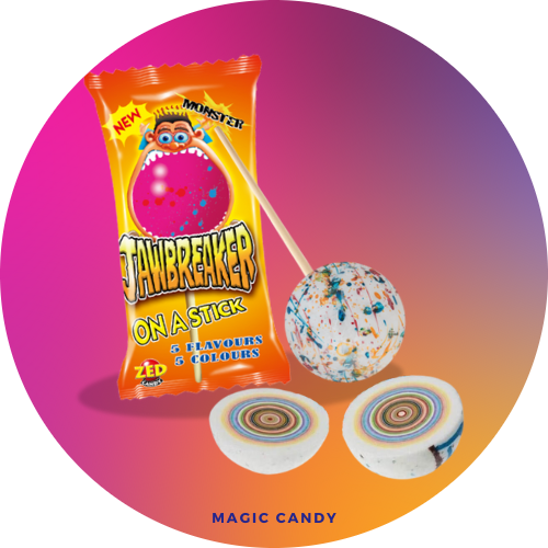 Sucette boule magique - Candy Crazy