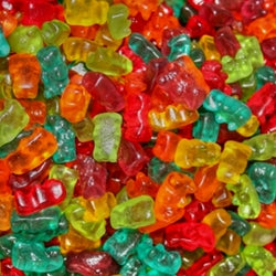 Mini oursons lisses haribo 100g