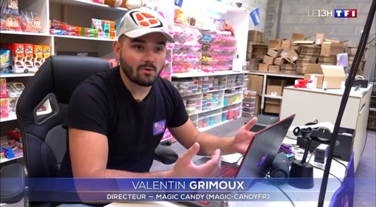 L'entreprise Magic Candy au JT de TF1 du 13h et du 20h : notre reportage sur les livraisons de colis
