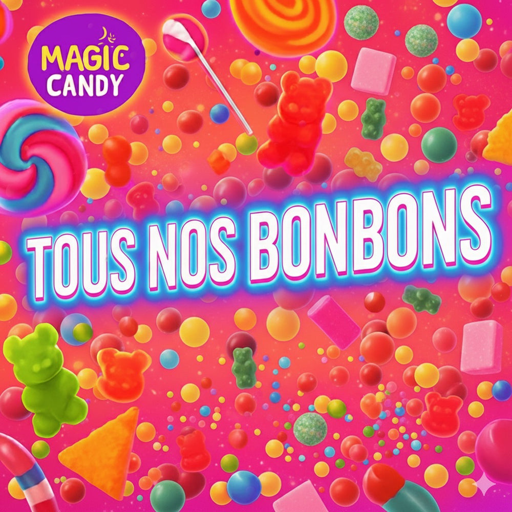 Boutique de Bonbons, Boissons & Snacks du Monde - Magic Candy