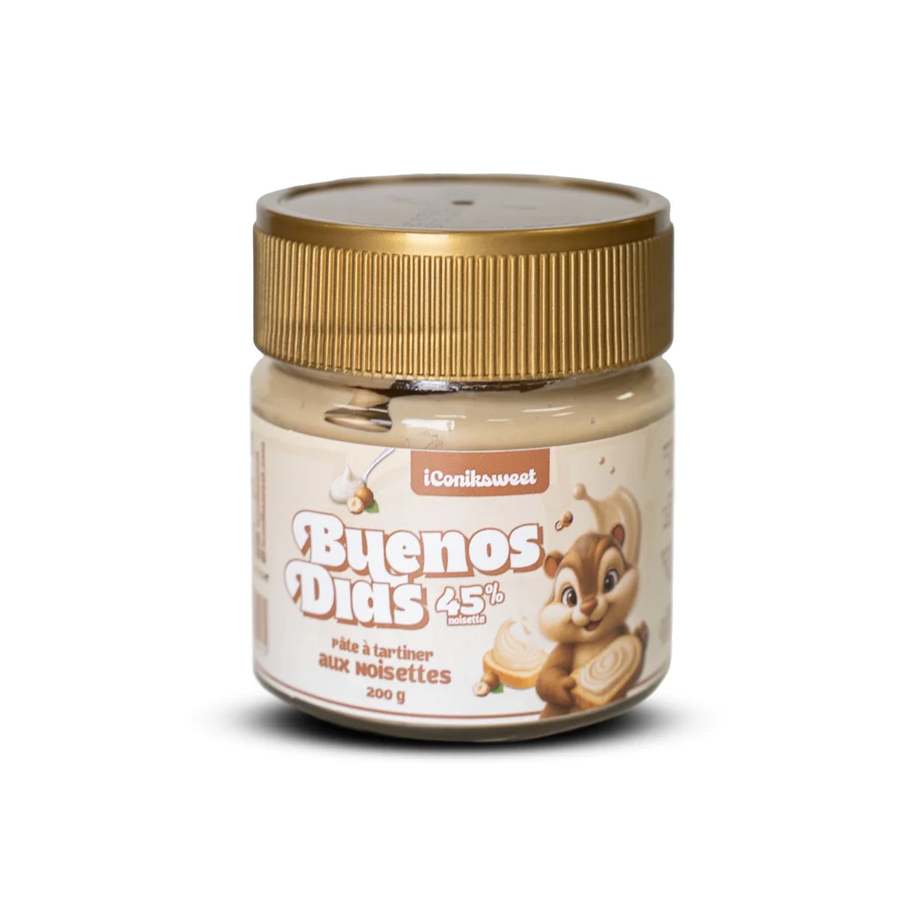 Buenos Dias - Pâte à tartiner à la Noisette 200g 45% iconiksweet