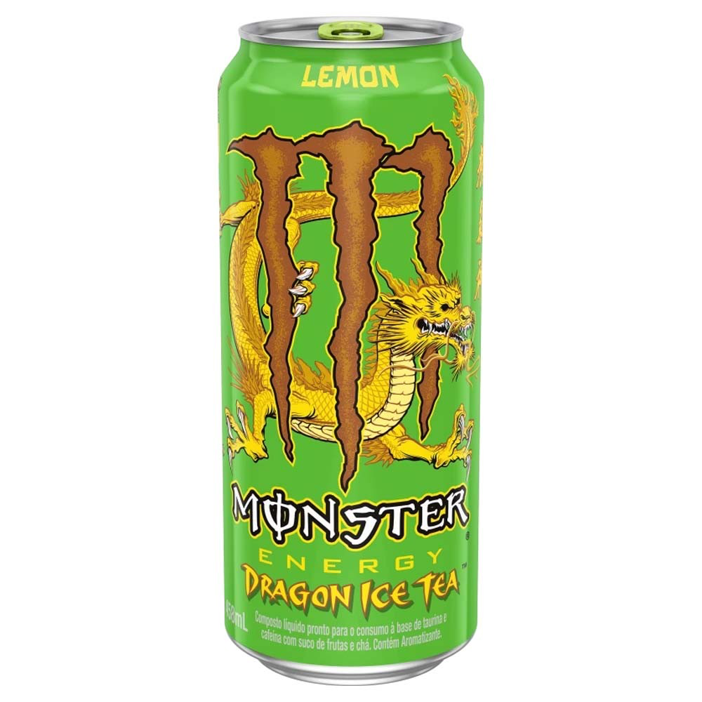 Pack Duo Monster Dragon Ice Tea Brésil Pêche + Citron
