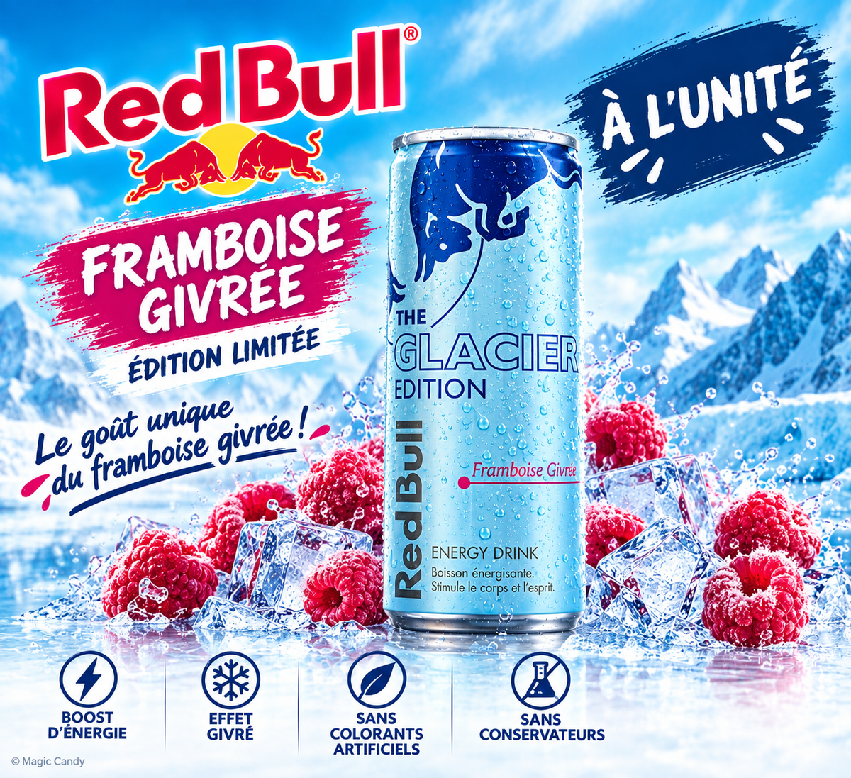 Red Bull Glacier Framboise Givrée