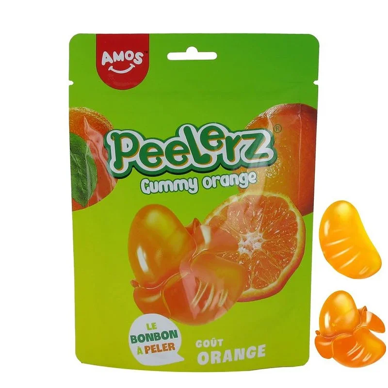 Bonbons à éplucher - Amos Peelerz Gummy Orange 120g