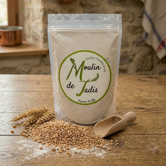Farine de blé naturelle 500g