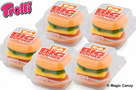 Trolli Big Burger x5 « le grand de 5cm » 10/01/2026