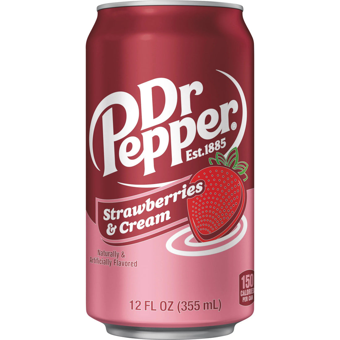 Soda Dr Pepper fraise et crème