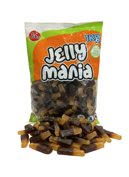 Bouteilles cola lisses halal 1kg