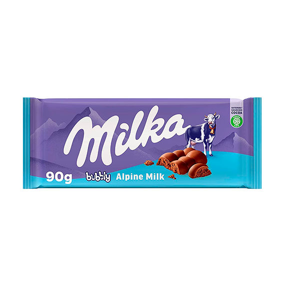 Tablette Milka Bubbly