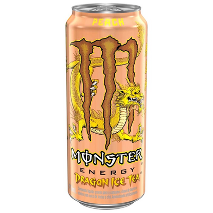 Pack Duo Monster Dragon Ice Tea Brésil Pêche + Citron