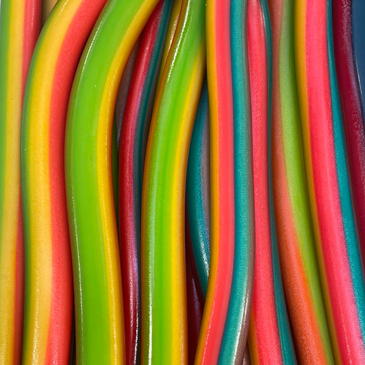 Jumbo multicolor rainbow lisse LOT 2
