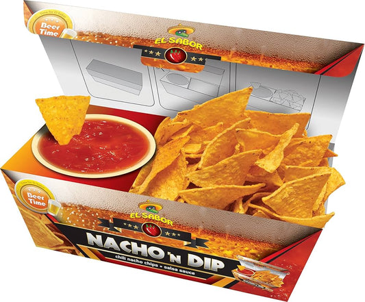 El sabor Nacho 'n Dip beer time