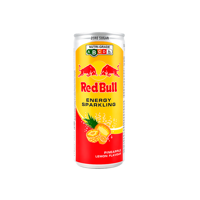 Red Bull Energy Pineapple Lemon zero sugar