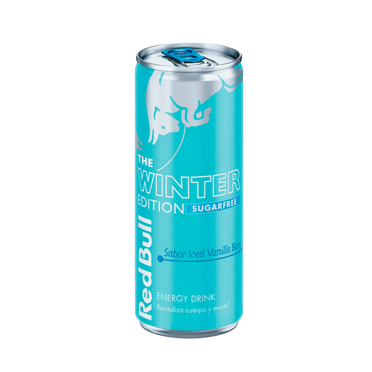 Red Bull Winter Edition Mûre Givrée & Vanille (sans sucre)
