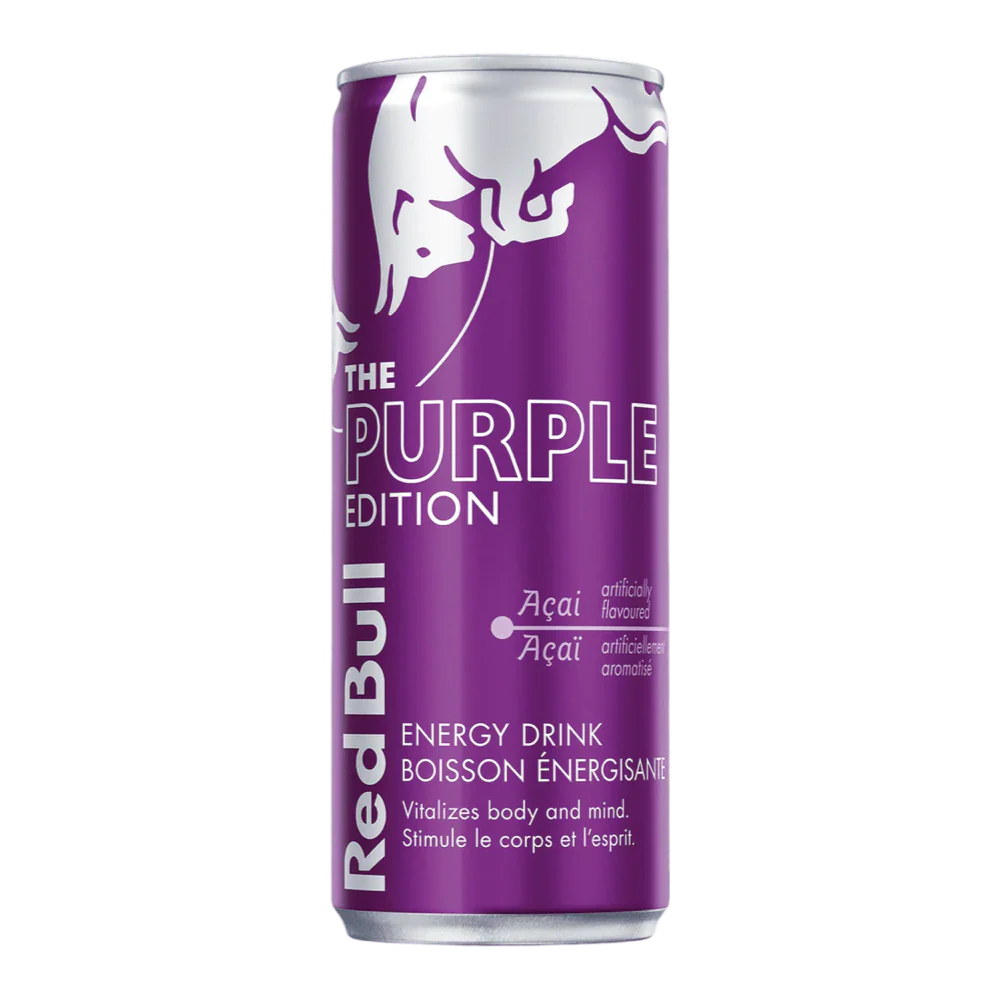 Red Bull Purple Edition Violette Saveur Acaï