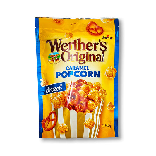 Popcorn Brezel Werther’s Original Caramel (fin février)
