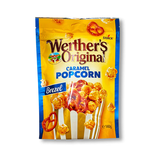 Popcorn Brezel Werther’s Original Caramel (fin décembre 2023)