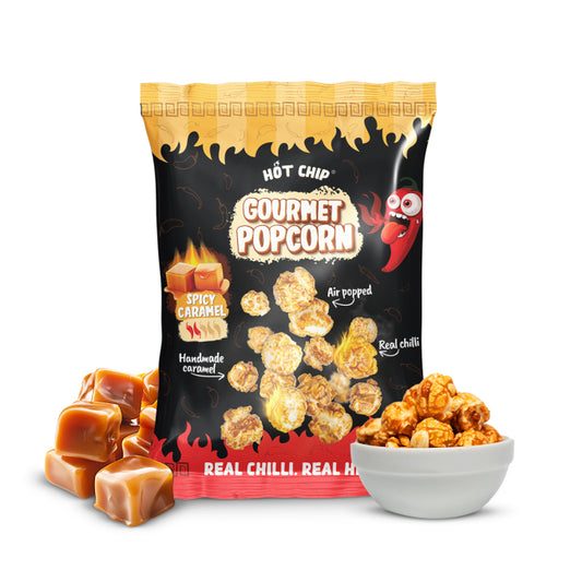 Pop corn épicé au caramel