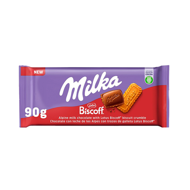 Tablette Milka Lotus Biscoff