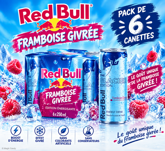 Red Bull Glacier Framboise Givrée X6