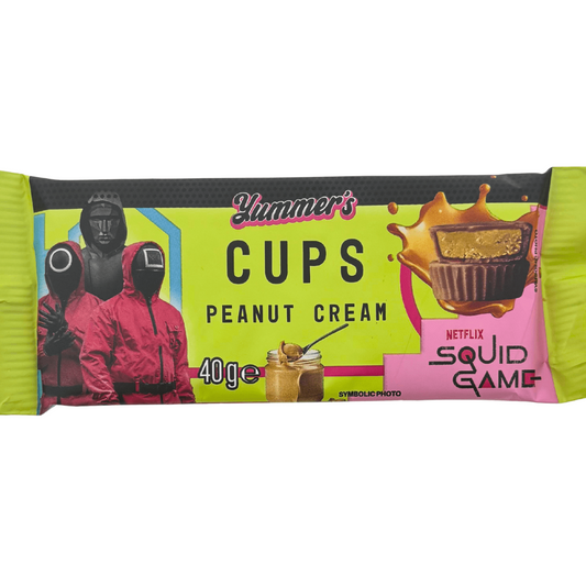 Yummer’s Squid Game Cups – Chocolat au Lait & Beurre de Cacahuète 40g