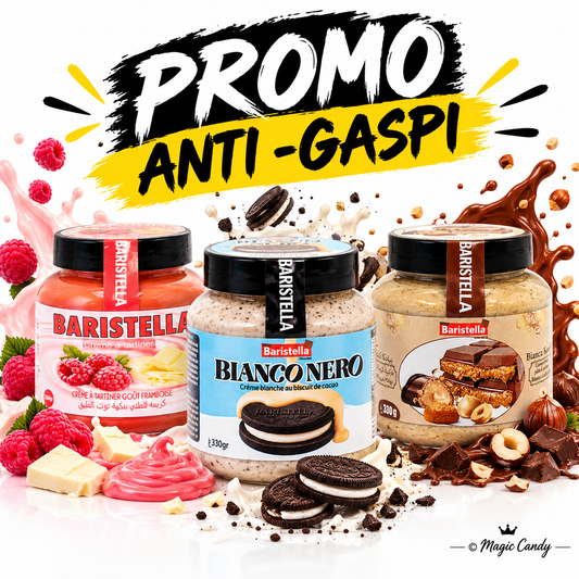 Pâtes à tartiner Baristella Anti-Gaspi Lot de 3