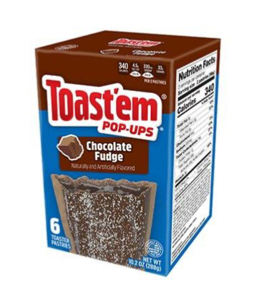 Toast'em Pop-Ups Fudge Chocolat