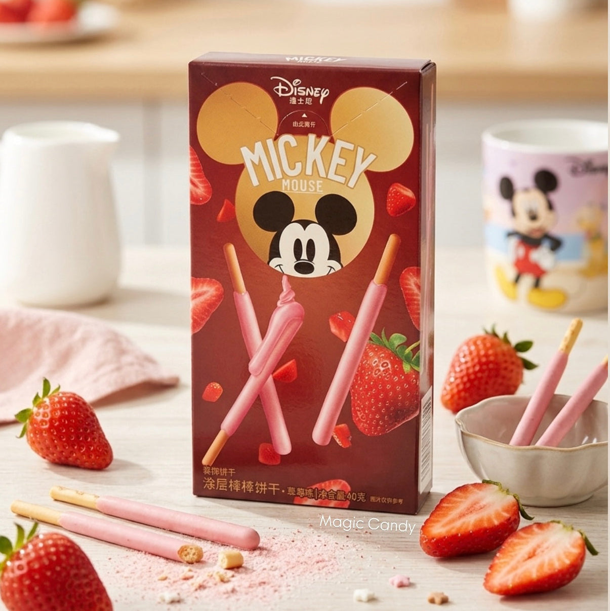 Disney mickey mikado à la fraise