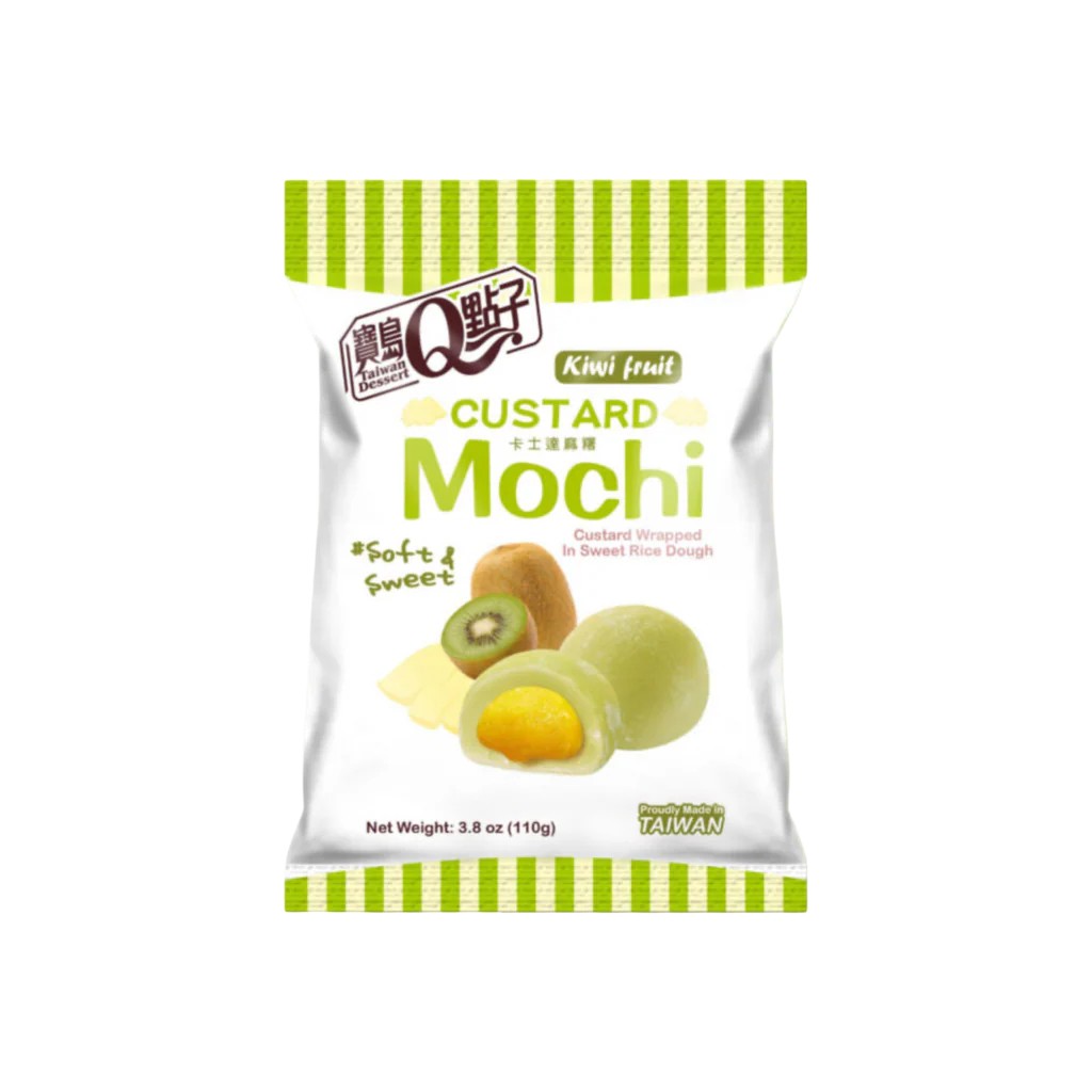 Custard Mochi - Kiwi