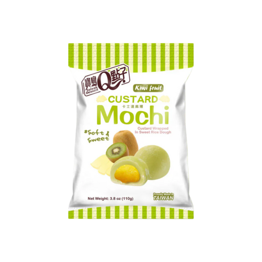 Custard Mochi - Kiwi